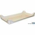 Mfg Tray Molded Fiberglass Stacking Ventilation Tray with Drop Sides 30 3/8" x 15 7/8" x 3 5/8" White 8054085269